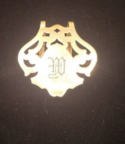 8g; Pieces like this have also been used as a money clip or bookmark.