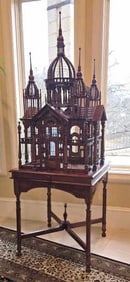 Victorian Era Architecture Design, Siverl Topped Finials Throughout