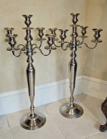 "Collection" Made in India; Approx. 39" H x 19" W Each