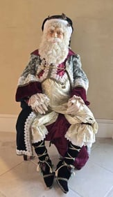 Katherine's Collection Old World Livesize Santa