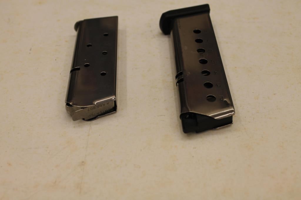 (2) 45mm Pistol Clips: (2) 45mm Pistol Clips