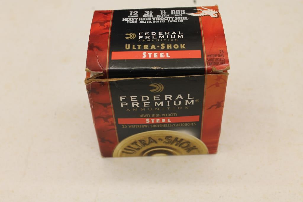 Federal Box of (21), 12GA, 3-1/2" 1-1/2 Shot: Federal Box of (21), 12GA, 3-1/2" 1-1/2 Shot