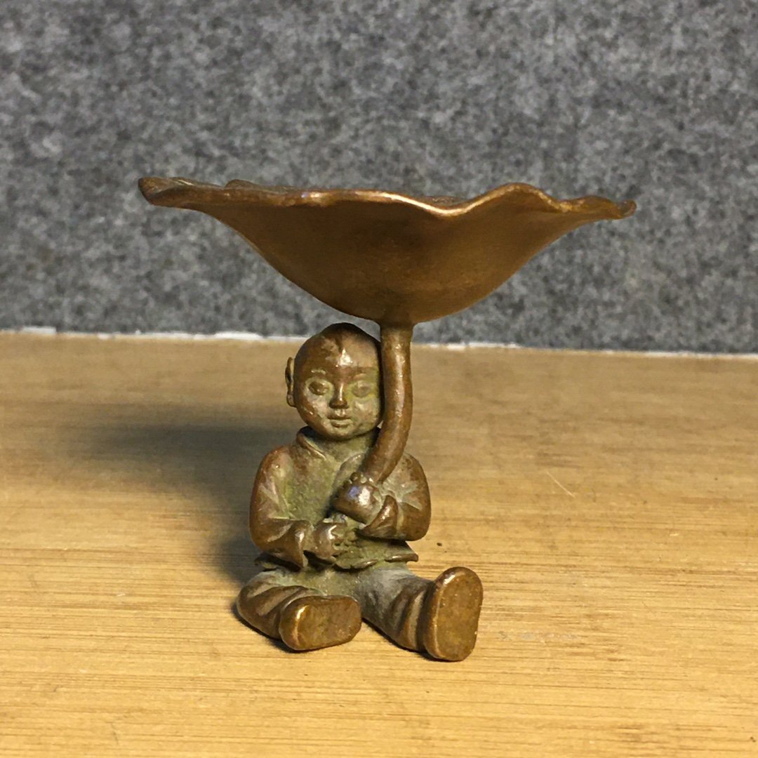 Pure copper backflow incense insert: Pure copper backflow incense insert. 6cm high,6cm wide, 105g in weight.