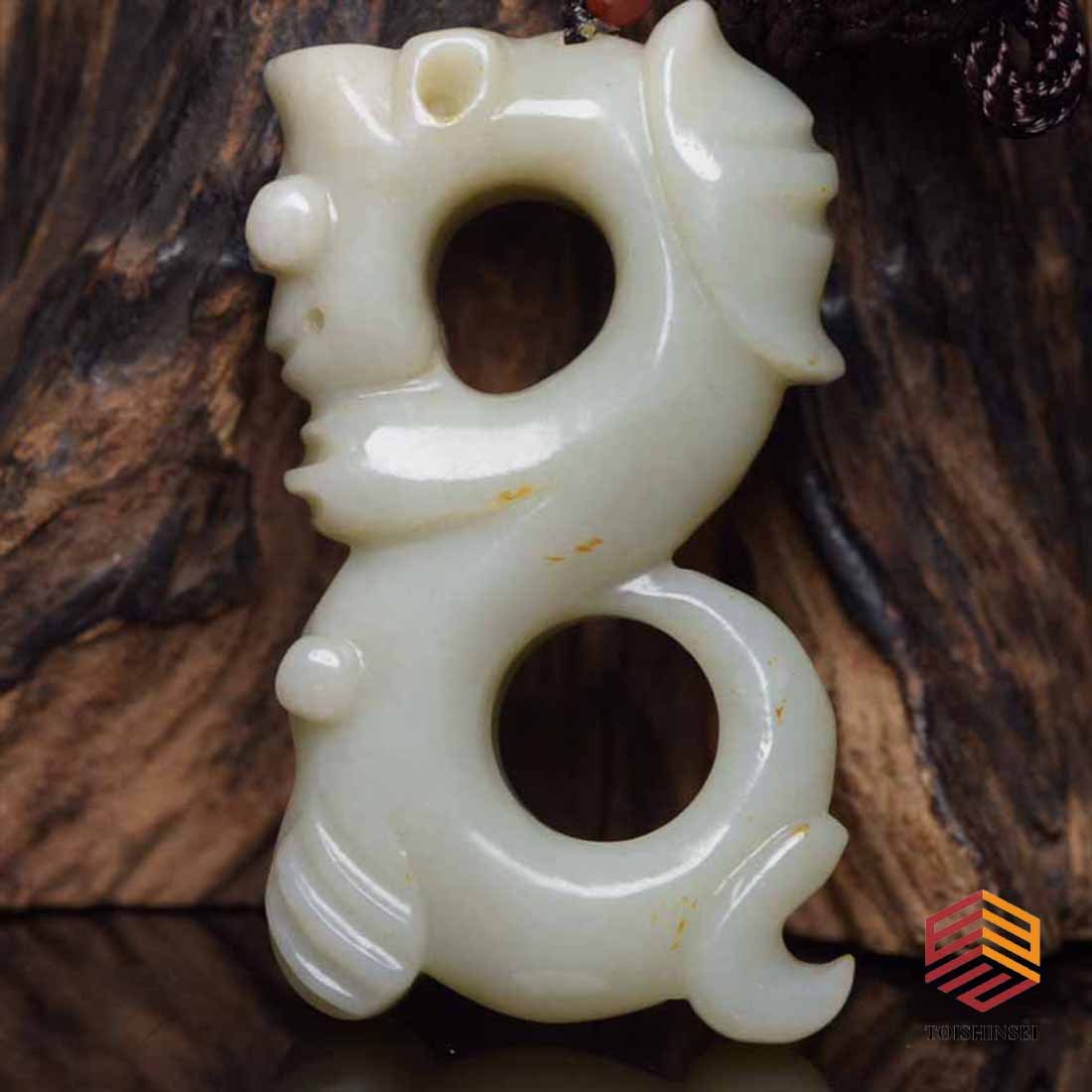 Hotan Jade Pig Dragon (1 of 9)
