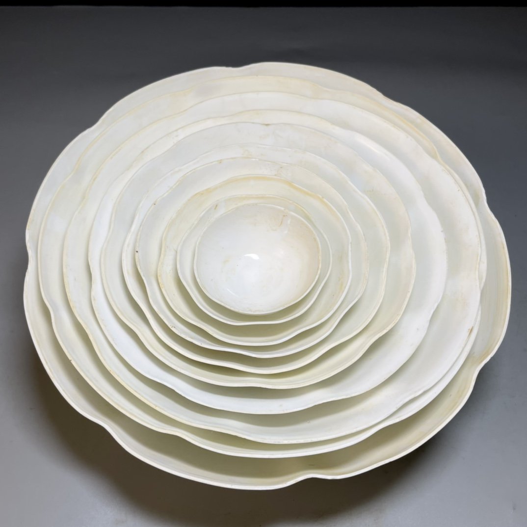 Daming Yongle Thin Placenta Dragon Bowl Ten-piece Set (1 of 9)