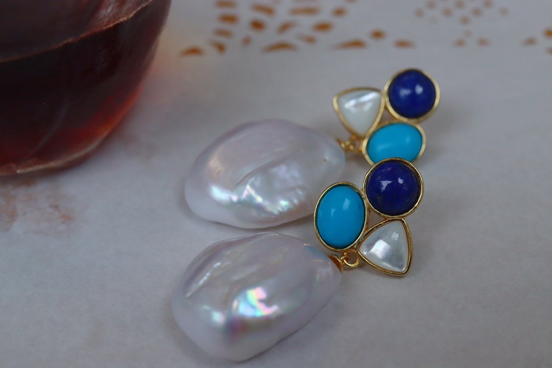 natural baroque pearls: natural baroque pearls