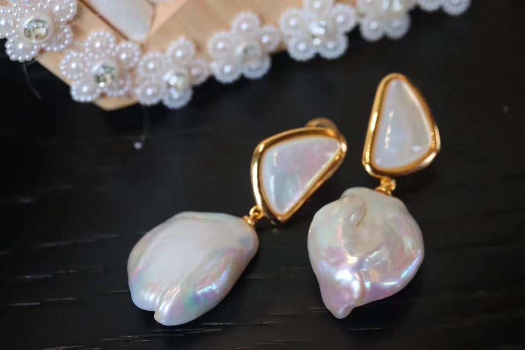natural baroque pearls: natural baroque pearls