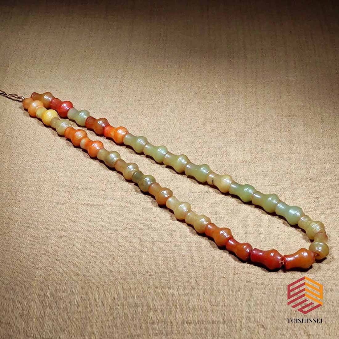 Ming Dynasty Hetian jade hand Gourd beads, every fine product (1 of 8)