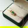 A-grade Jadeite Icy Green Spicy Gourd Bracelet