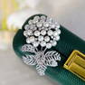 Freshwater pearl brooch