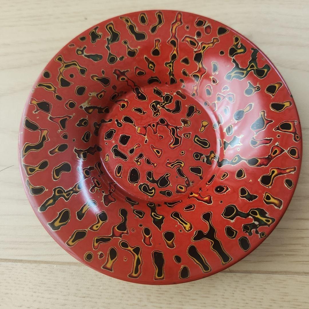 Tsugaru lacquerware tea tray (5 pieces) Tang lacquerware (1 of 6)