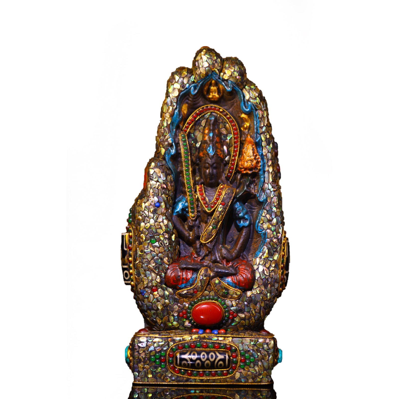 Antique natural meteorite carving (1 of 9)