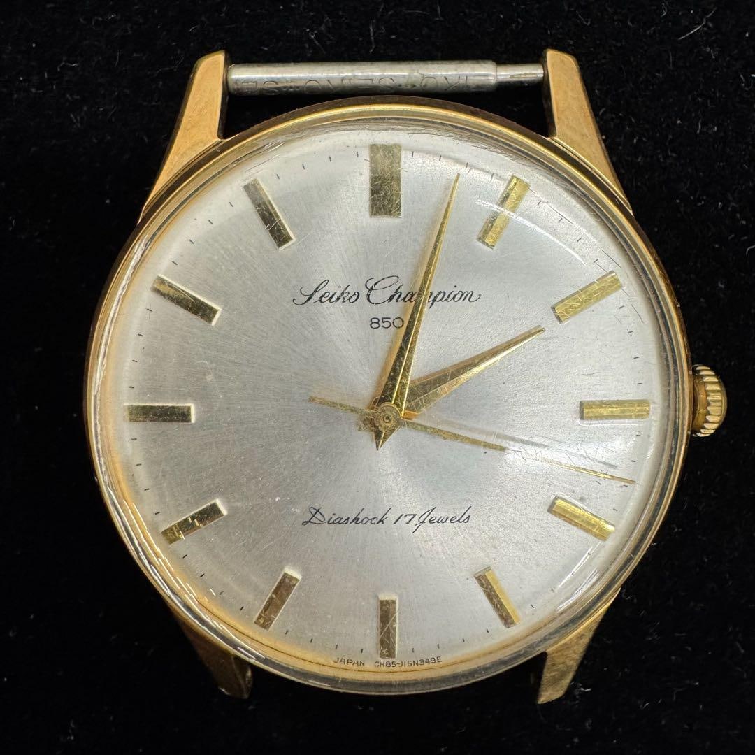 SEIKO CHAMPION 850 Seiko Champion Manual Winding [Second-hand]: SEIKO CHAMPION 850 Seiko Champion Manual Winding [Used] Because it is a second-hand product, it is not verified and cannot be returned or exchanged. Manufacturer: Seiko Model Name Champion Reference J