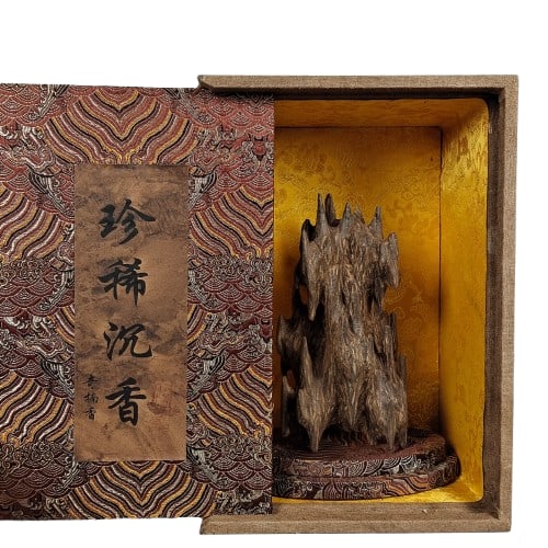 Agarwood Shaped Mountain Ornament (1 of 6)