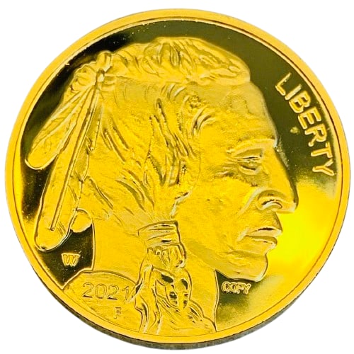 B037 Coin 2021 Foreign Currency Buffalo Indian Collection (1 of 5)