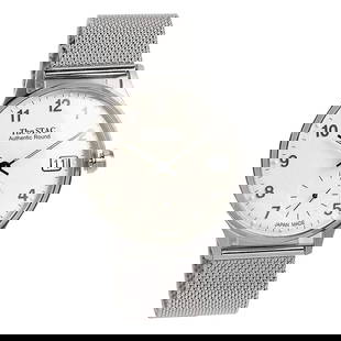 The STAC Made in Japan Watch Authentic Round 36mm Classic, Silver, Bracelet Type [Second-hand]: The STAC Made in Japan Watch Authentic Round 36mm Classic Men's Women's, Silver, Bracelet Type [Second-hand] Because it is a second-hand product, it is not returned or exchanged without verification