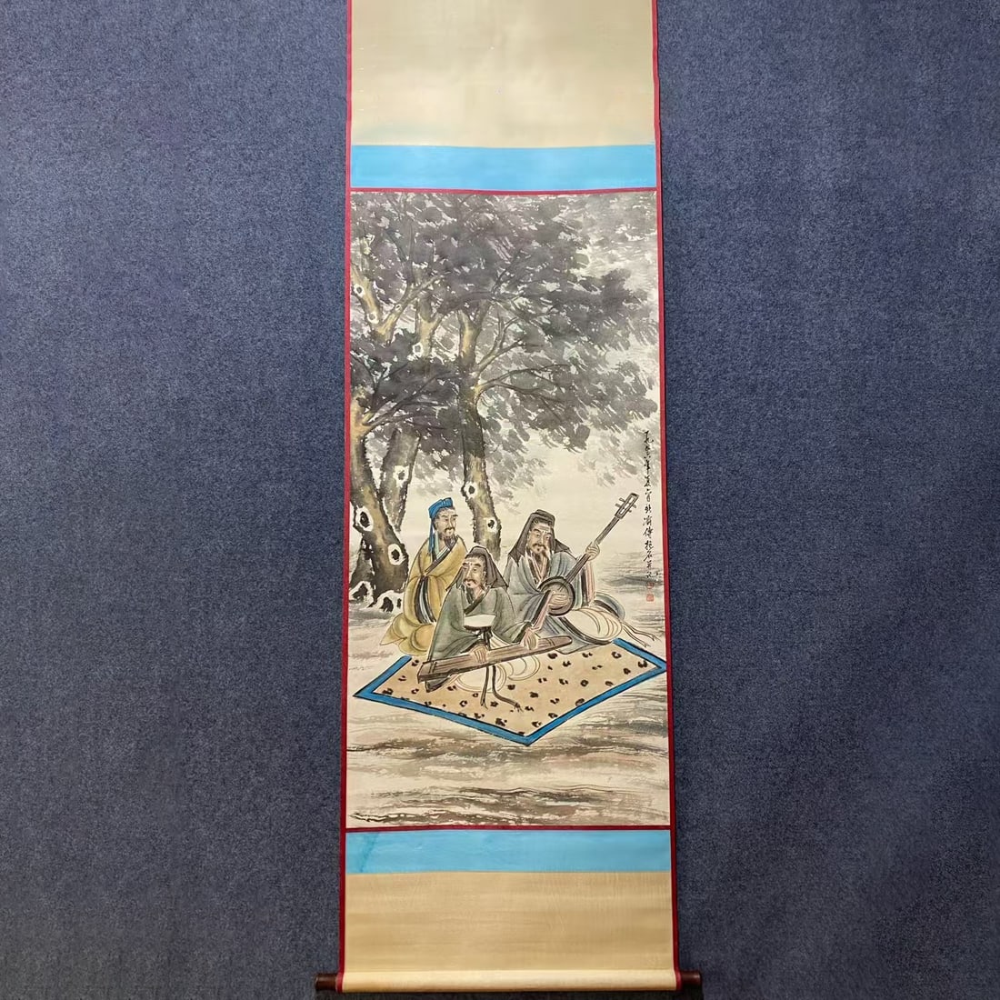 Chinese Painting and Calligraphy - Fu Baoshi's Fine Hand-painted Paintings: Chinese Painting and Calligraphy - Fu Baoshi's Fine Hand-painted Paintings. Fu Baoshi's original name was Changsheng, Ruilin, and he was also known as the owner of Baoshizhai. His painting style was f