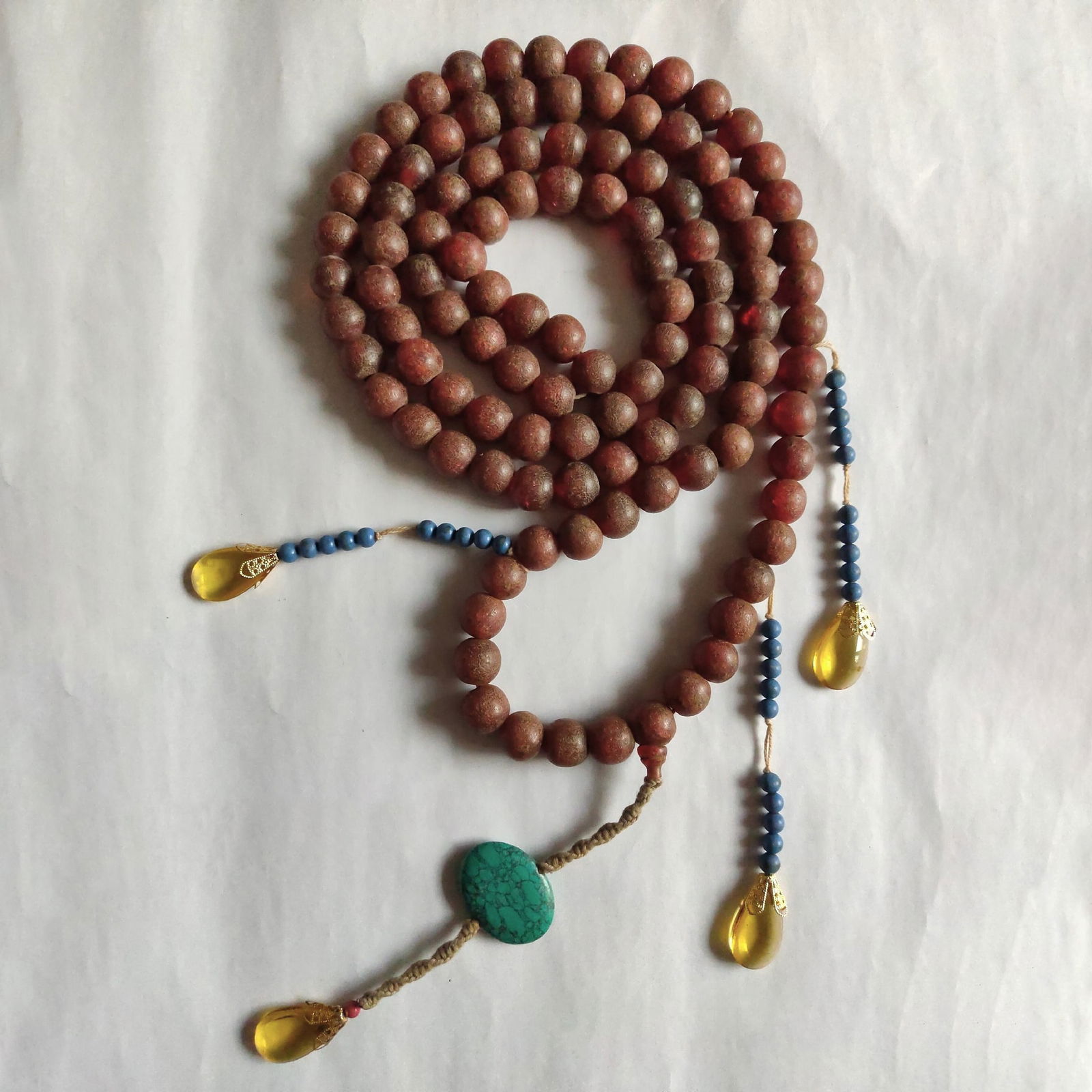 Blood Amber Court Beads (1 of 9)