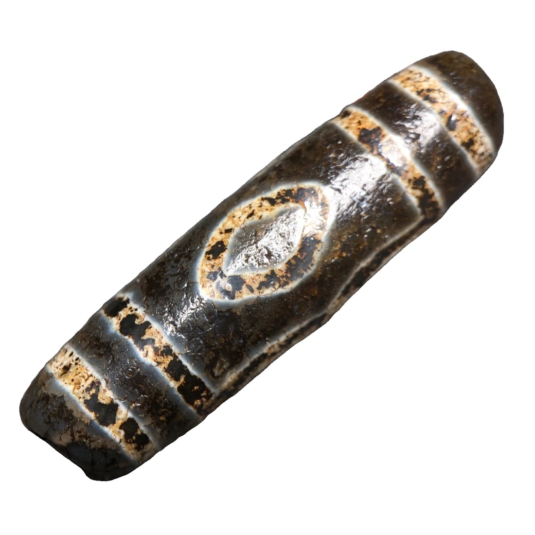 Three-eyed Dzi Bead (1 of 9)