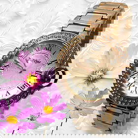 VenDome Golden Diamond Hands: VenDome Golden Rhinestone Hand, size 40 x 38 millimeters, strap width 17mm, wrist circumference 20-21cm, adjustable number of strap links can be reduced to 4 links (5 centimeters). Freight: 1.Internat