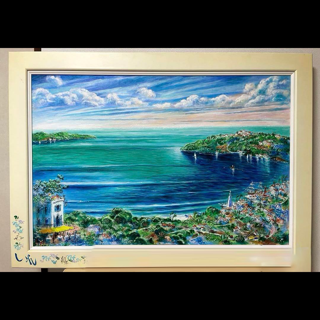 Hirano Rinto's original oil painting of a harbor and sailboats M30: Lei Xin (played by Hirano Yoshito) has been working as a TV commercial planner for 15 years in the television industry. He has created advertisements for major companies such as Suntory and has won nu
