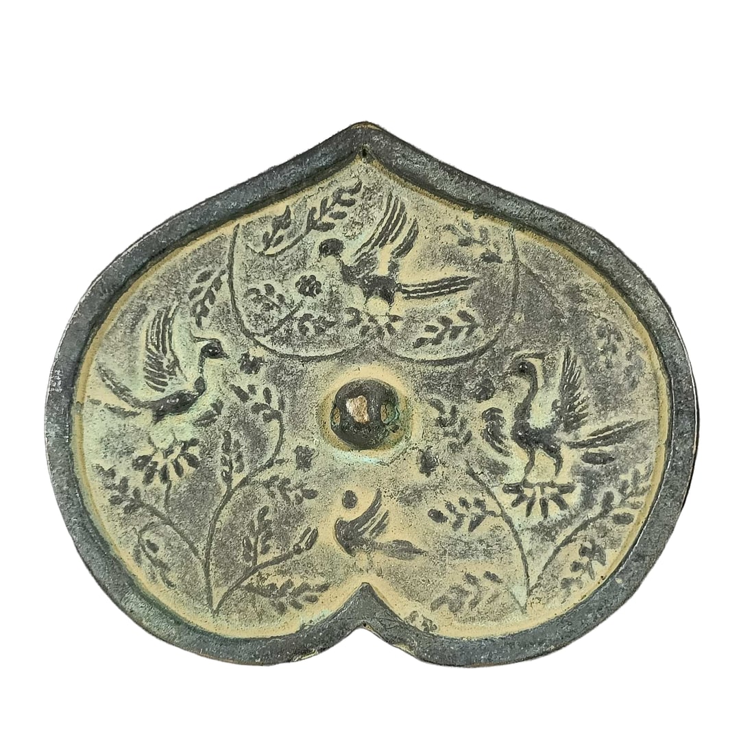 Old Phoenix Bronze Mirror (1 of 9)
