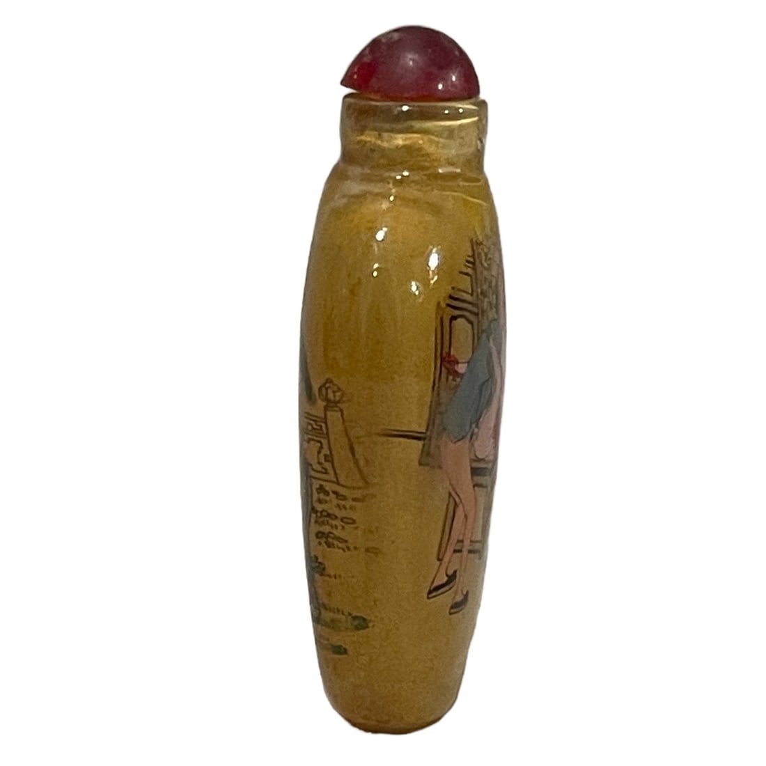 Old Glaze Inner-Painted Figure Snuff Bottle (1 of 9)
