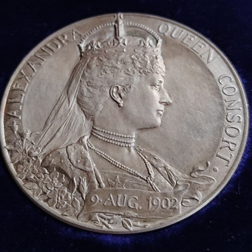 1902 British Edward and Alexandra Silver Medal (1 of 10)