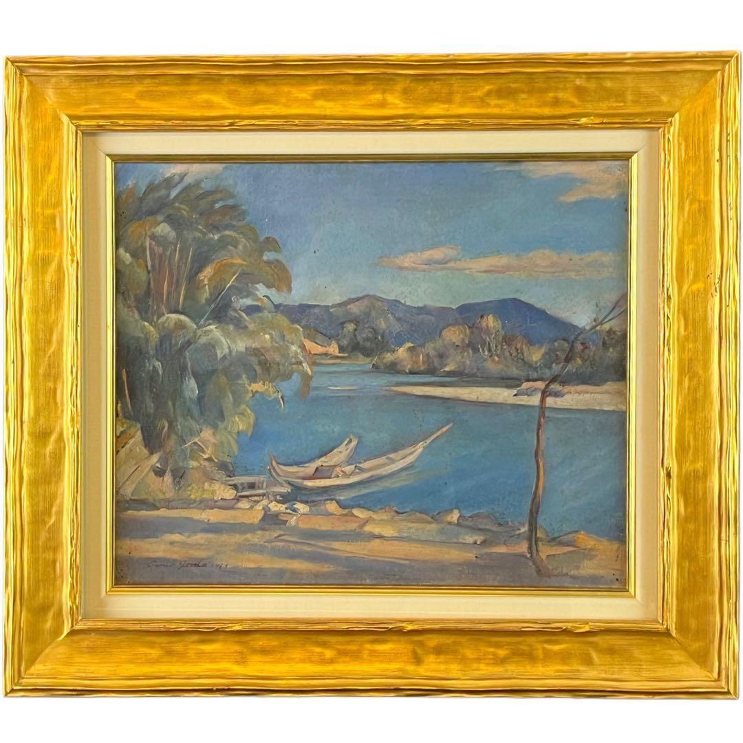 Nemoto Kaido oil painting landscape painting Western painter posthumous master special selection (1 of 11)