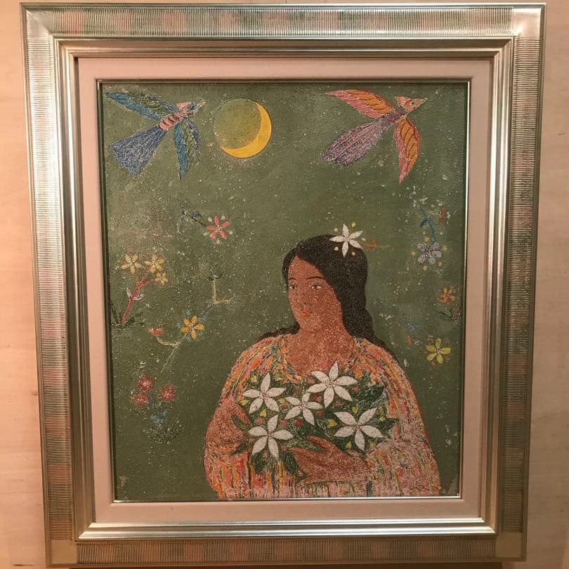 Yoshitada Kanamori 'Auspicious Bird Flower' Mural No.10 (1 of 10)