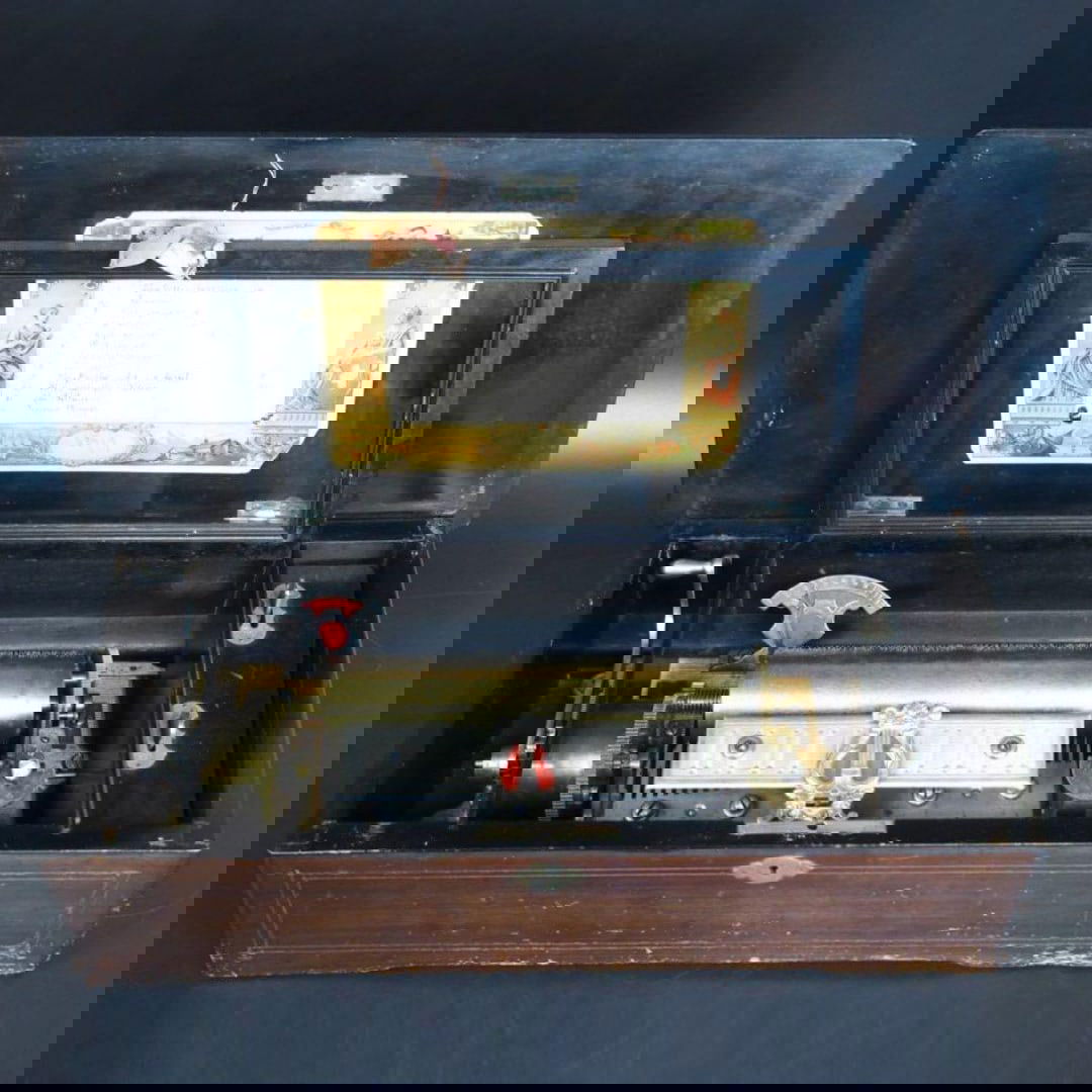 Museum quality, 19th century Swiss-made music box (1 of 19)