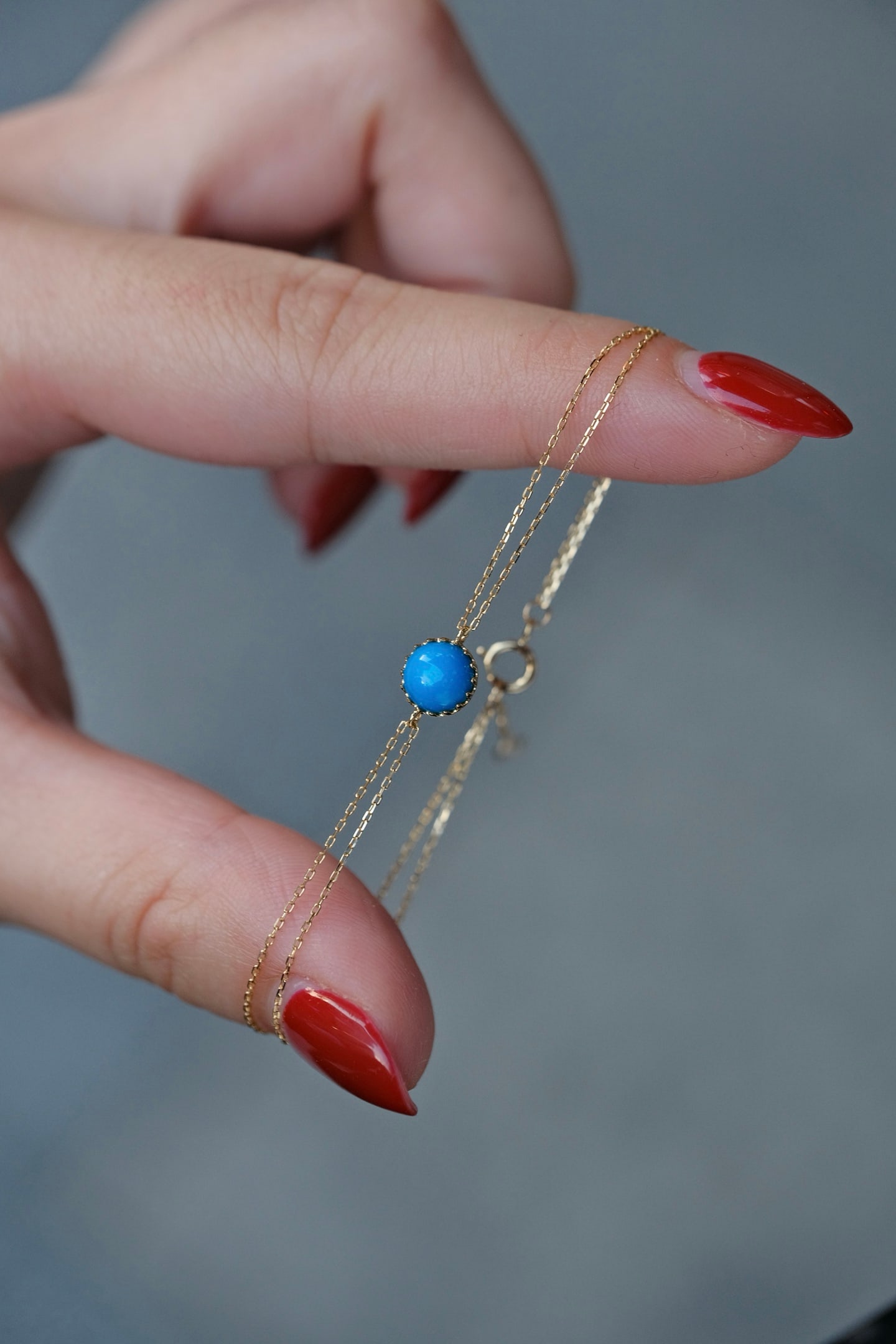 18K Turquoise Bracelet: 18K Turquoise Bracelet