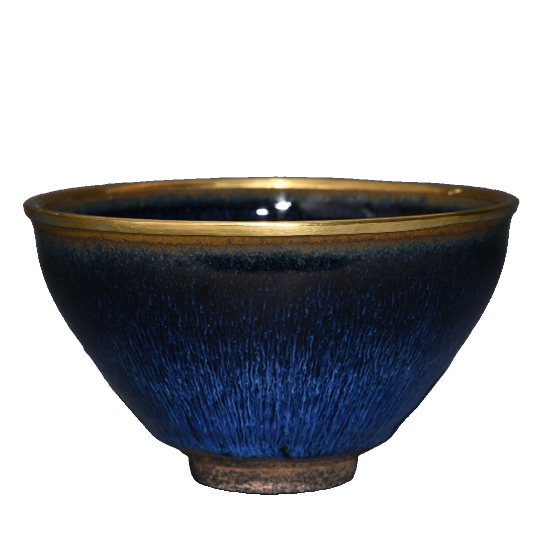 Song Dynasty style Jian Kiln mouth Yohen tea bowl (1 of 10)