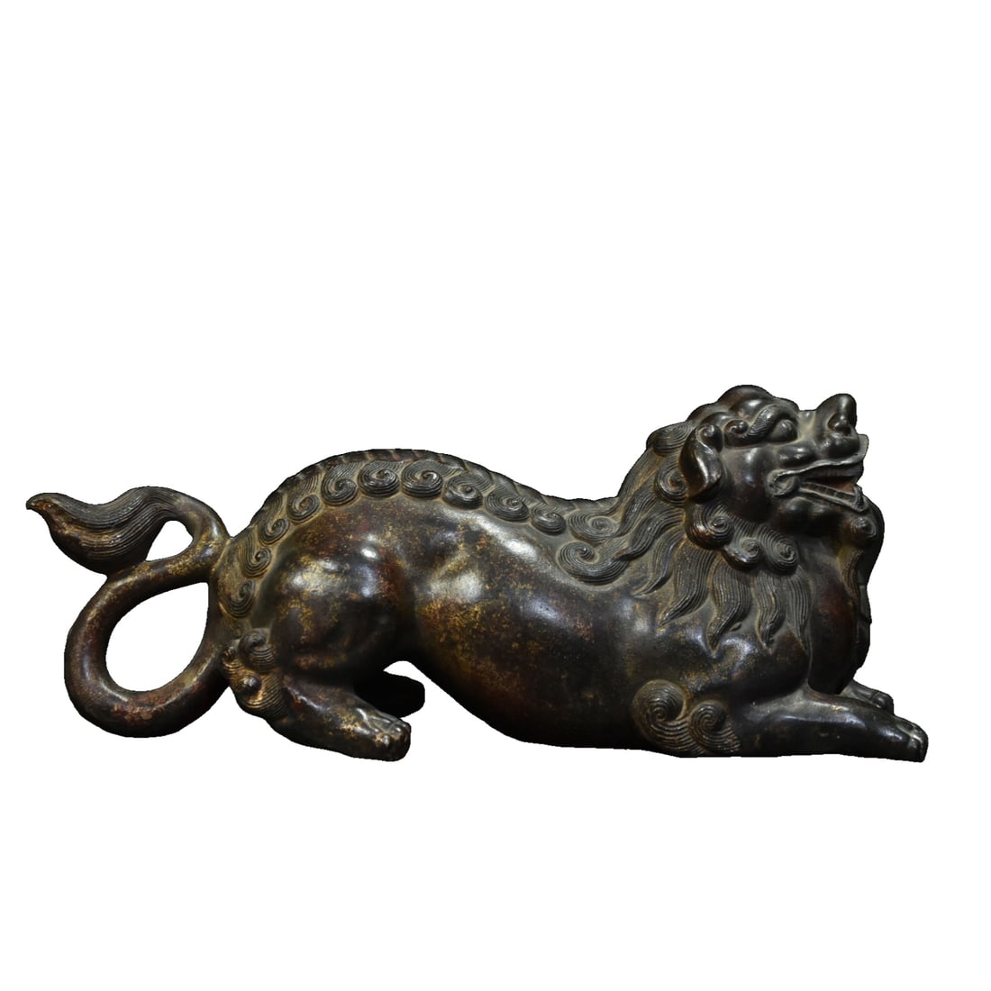 Copper Gold, Auspicious Beast, Lion, Home Decor Item (1 of 10)