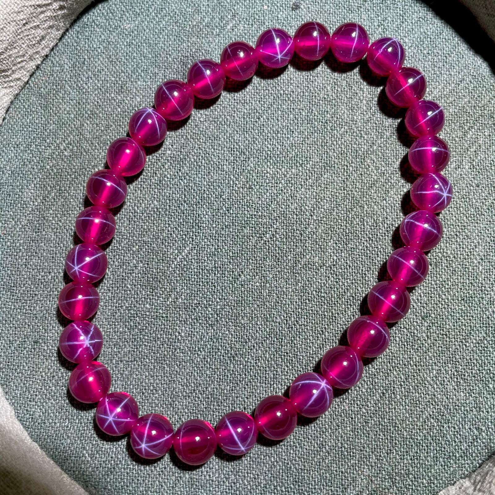 Ruby Star Gem Bracelet - 2