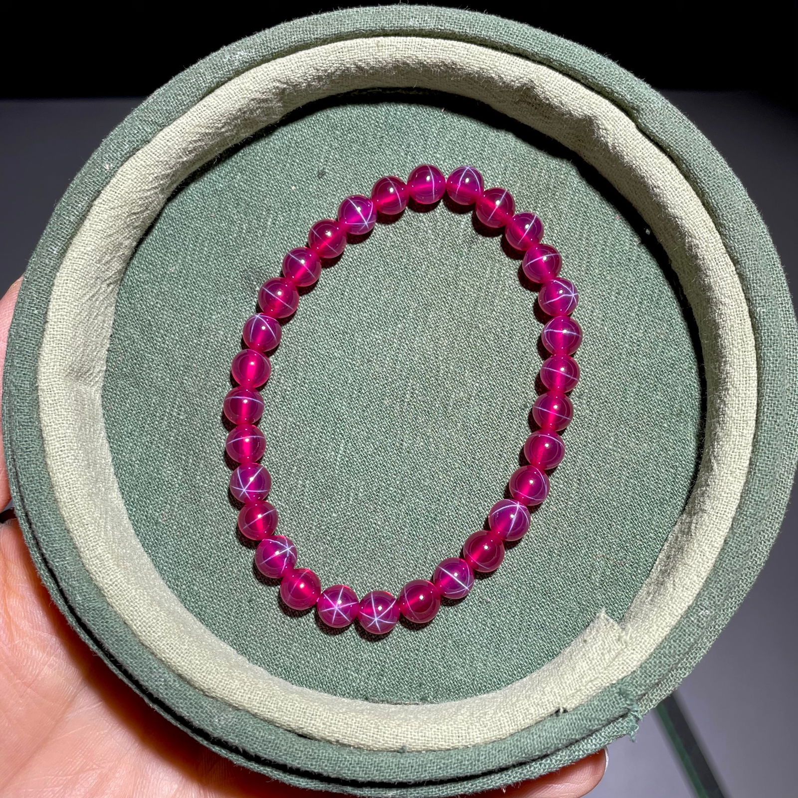 Ruby Star Gem Bracelet - 8