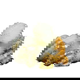 Old Hetian Jade Auspicious Beast - Pair of Beast Figurines: Old Hetian jade Rui beast mother and child figures, exquisite carving, fine jade texture, old varnish, details as shown in the picture, dimensions: 7.3x6.2x5 cm, weight: 164 grams Freight: 1.Internati