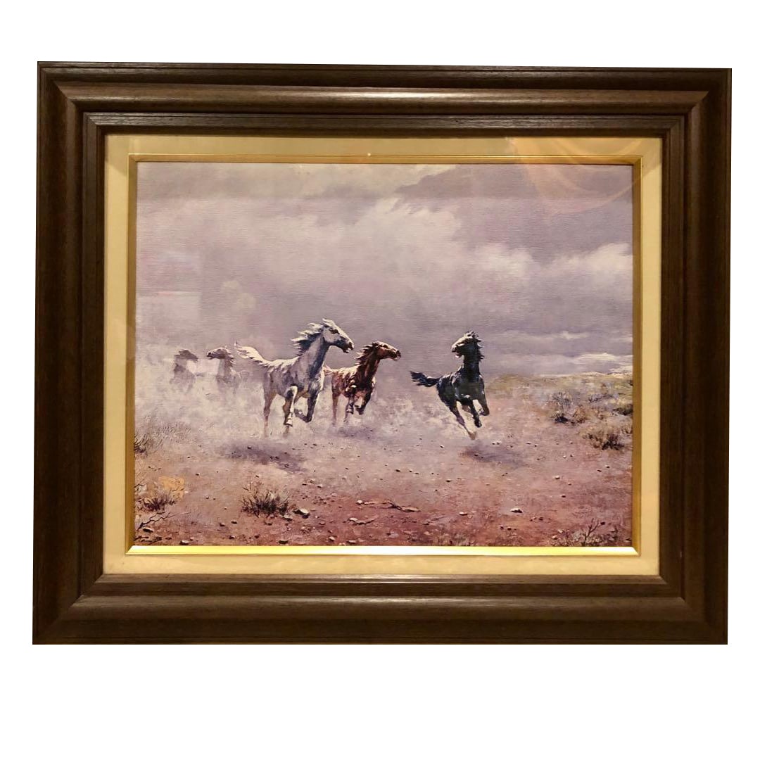 Masterpiece: Peter Nicola Albort's 'Wild Horses in the Wilderness' (1 of 8)