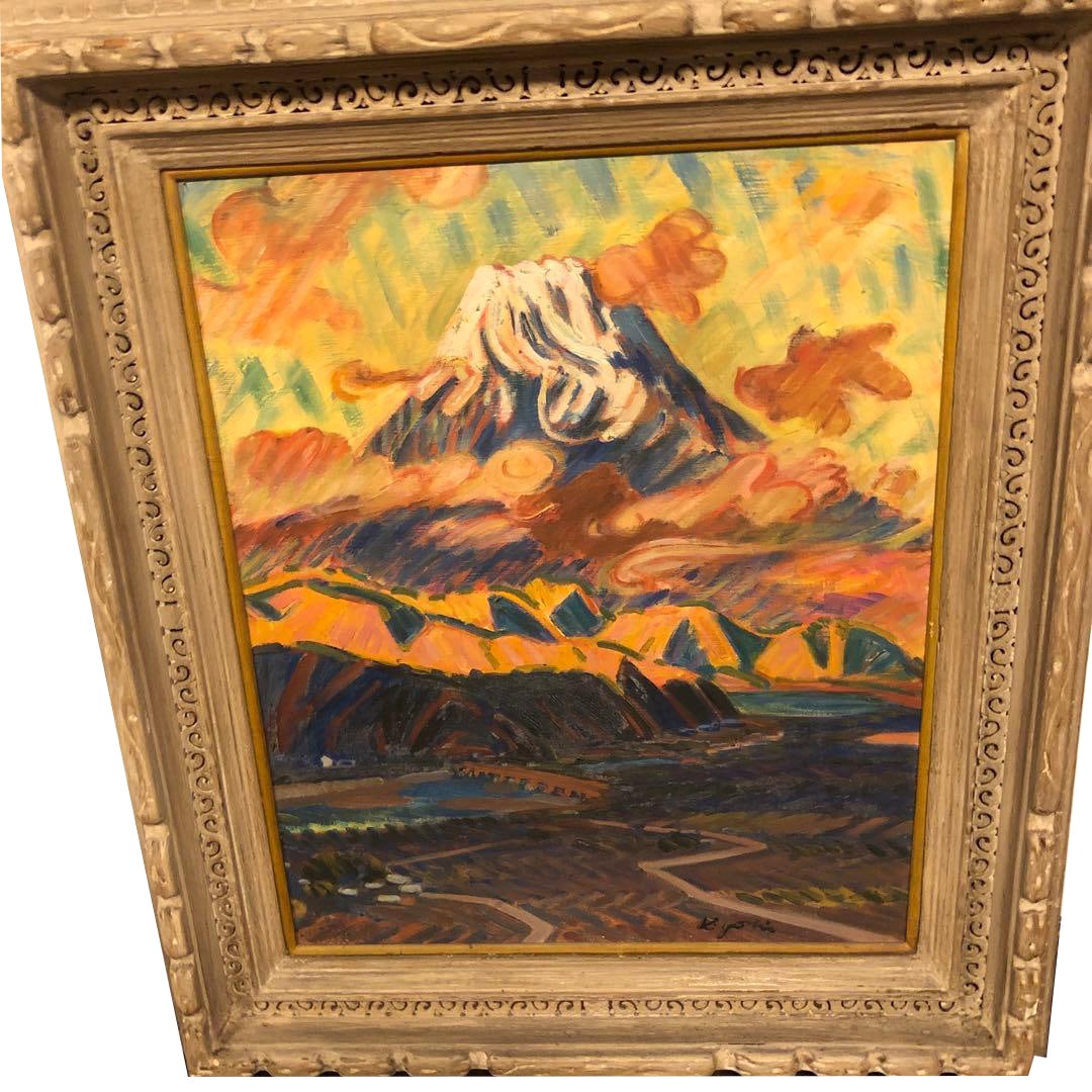 Mizutani Sei's original work 'Response God Fuji' (1 of 9)