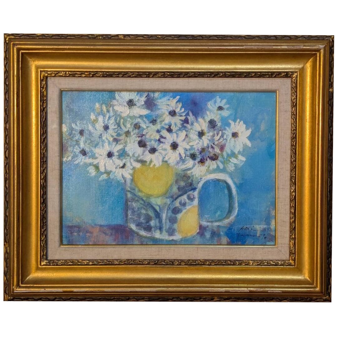 Yamamoto Aki oil painting, 'Margarita (Barcelona)' (1 of 8)