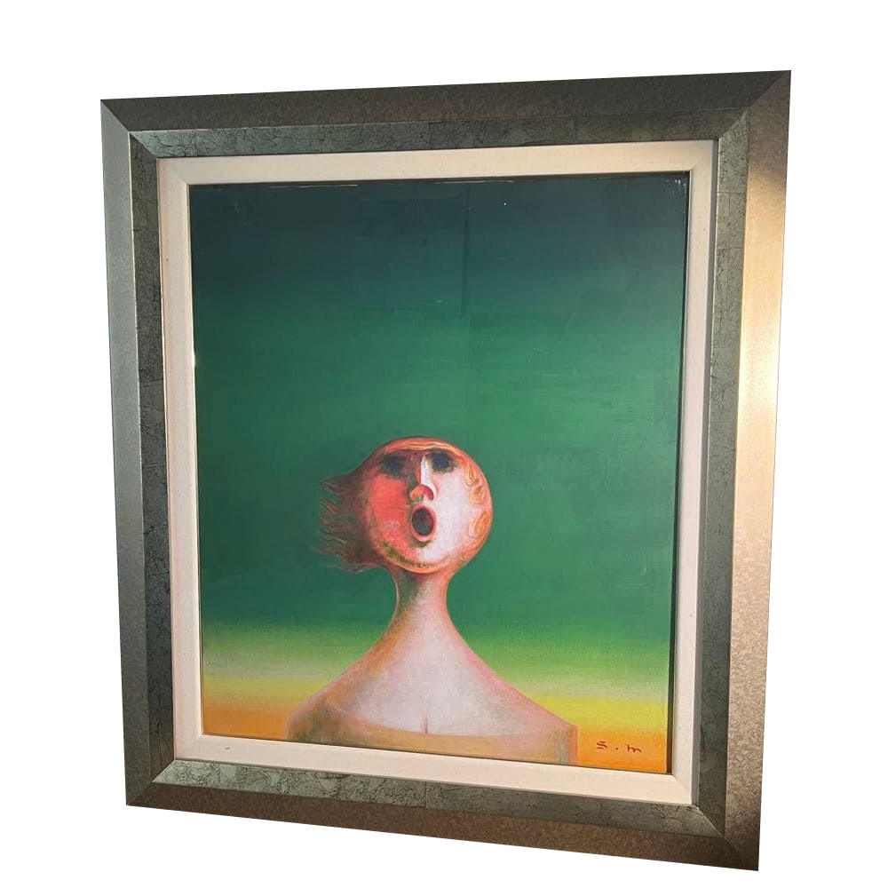 Maeda Toshitoshi Oil Painting No. 10: Maeda Toshitoshi Oil on Canvas, No. 10Product DescriptionBiography of Maeda ShunpeiBorn in 1932 in Miyazaki PrefectureGraduated from the Department of Fine Arts, Tokyo University of the Arts in 1955Re