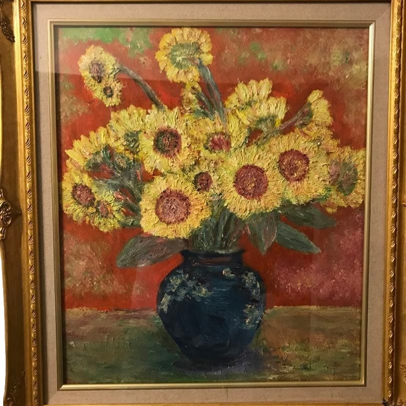 Sunflower Oil Painting F10 (1 of 3)