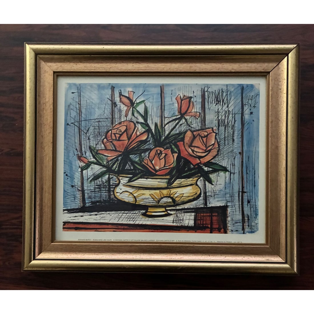 Bernard Buffet lithograph (1 of 3)