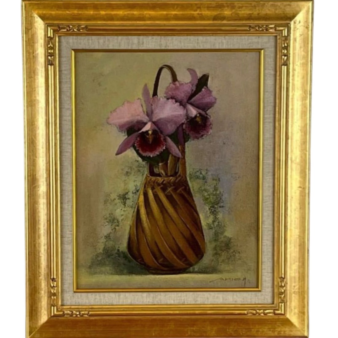 Haruo Harada, Catalan Oil Painting, Still Life, Signed on the back (1 of 9)