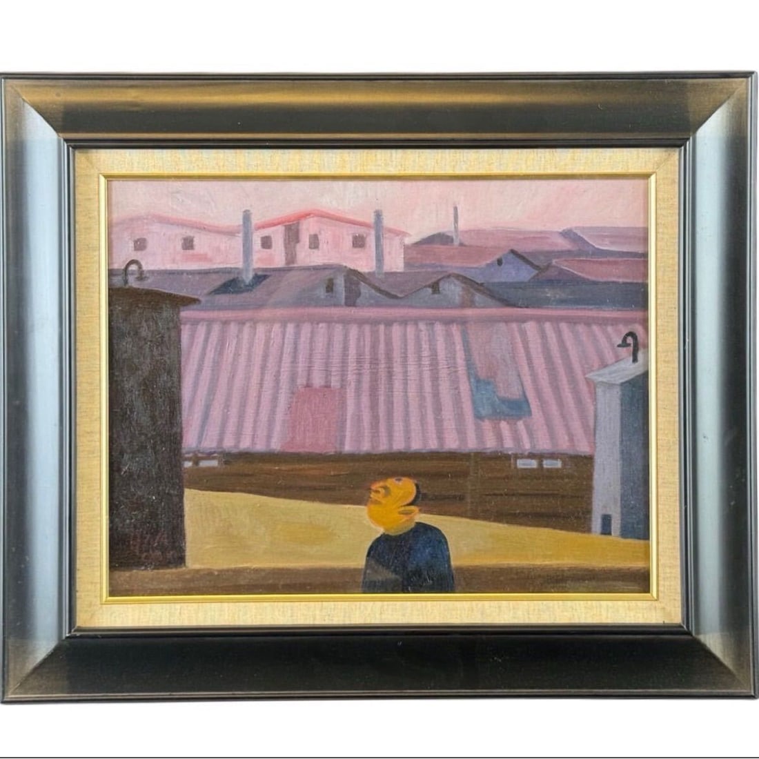 Hidemi Inagaki 'Life' oil painting, 2002 (1 of 6)