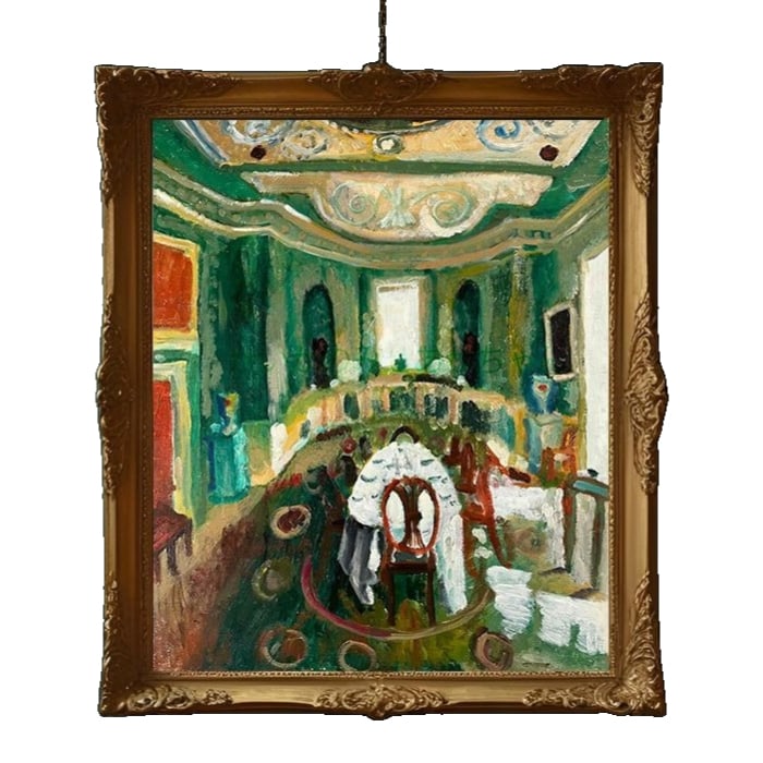 Exotic Room, Original Oil Painting 2016 (1 of 11)