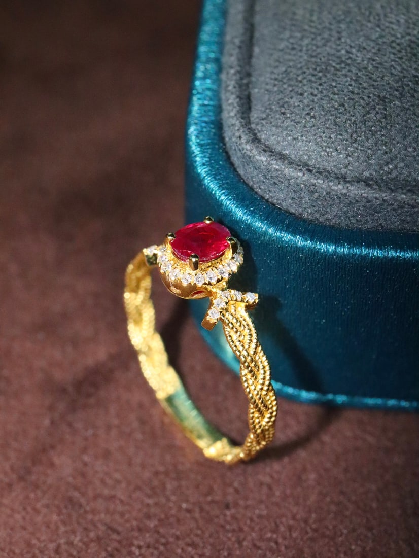 18K Ruby Ring - 3