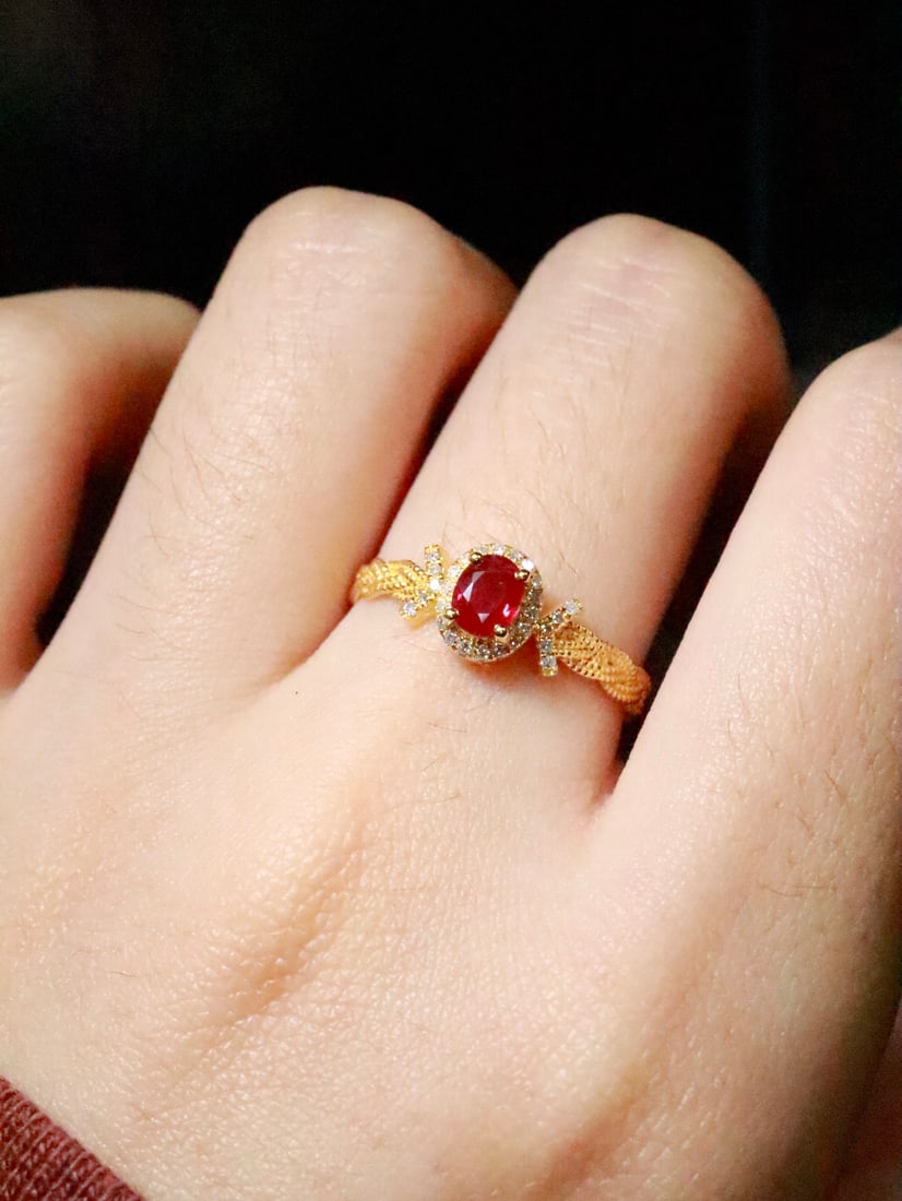 18K Ruby Ring - 6