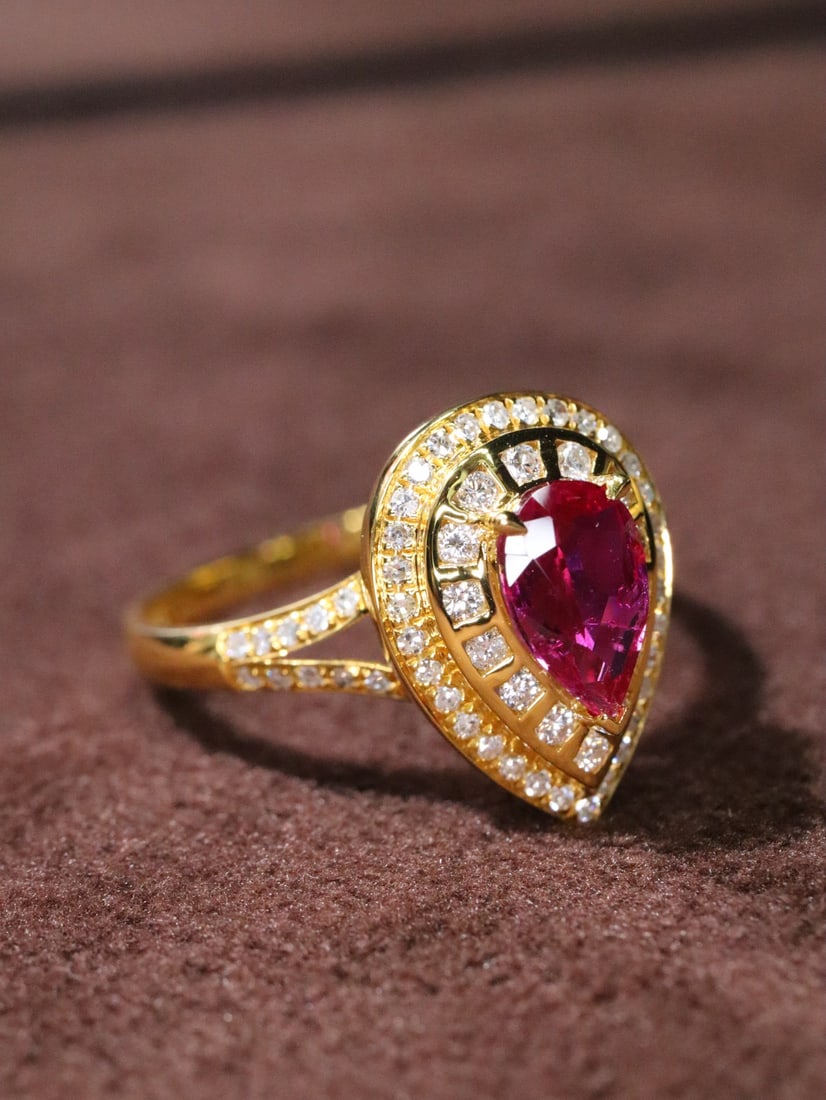 18K Ruby Ring - 2