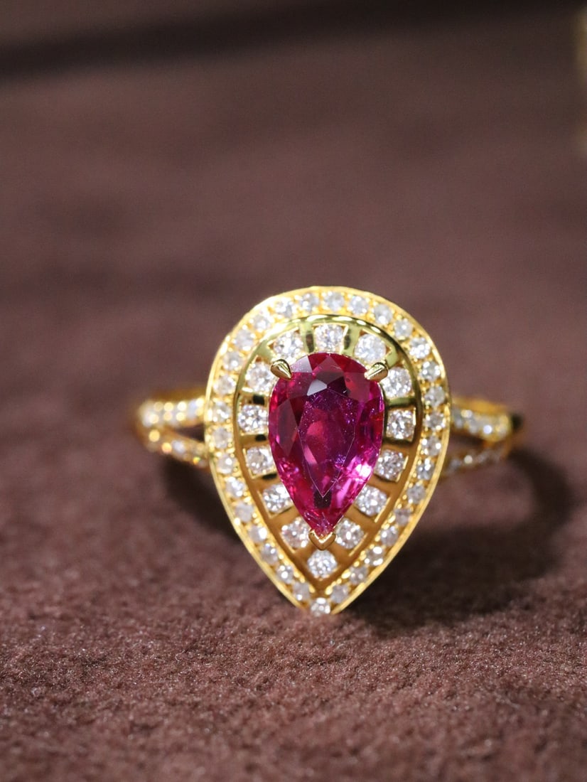 18K Ruby Ring - 4